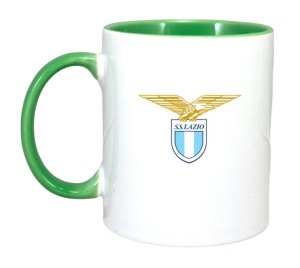Cana SS Lazio Italia , cu logoul stema echipei, Cadoul Perfect - Img 3