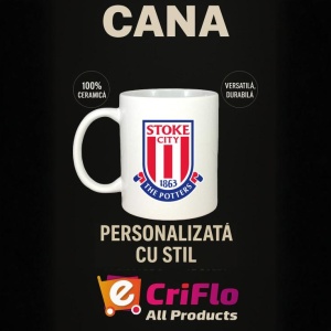 Cana Stoke City Anglia , cu logoul stema echipei, Cadoul Perfect - Img 15