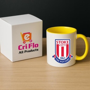 Cana Stoke City Anglia , cu logoul stema echipei, Cadoul Perfect - Img 29