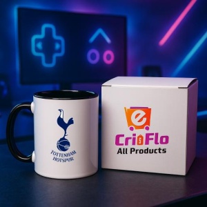 Cana Tottenham Hotspur Anglia , cu logoul stema echipei, Cadoul Perfect - Img 34