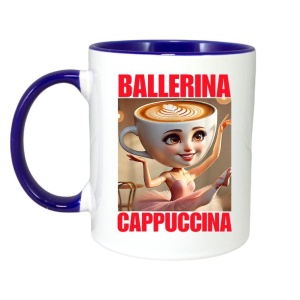Cana Tralalero TraLaLa cu Ballerina Cappuccina - Italian Brainrot Meme - Img 4