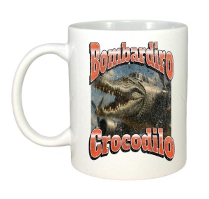 Cana Tralalero TraLaLa cu Bombadiro Crocodilo Funny Italian Brainrot Meme Graphic - Img 2