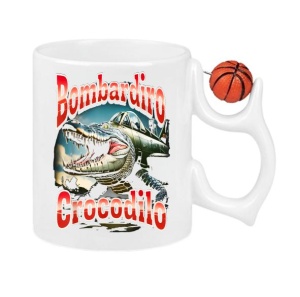 Cana Tralalero TraLaLa cu Bombardiro Bombardino Crocodilo Funny Italian Brainrot Meme - Img 6
