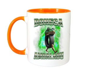Cana Tralalero TraLaLa cu Boneca Ambalabu Brainrot Humor Meme - Img 7