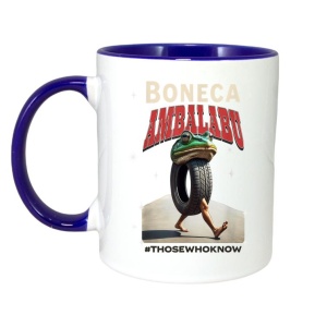 Cana Tralalero TraLaLa cu Boneca Ambalabu Italian Brainrot Meme Frog with Feet Bootleg - Img 4