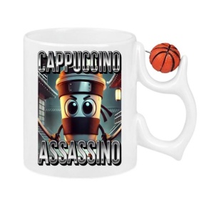 Cana Tralalero TraLaLa cu Cappuccino Assassino Coffee Lovers Italian Brainrot Meme - Img 7