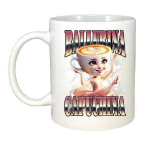 Cana Tralalero TraLaLa cu Humor Gen Z - Img 2