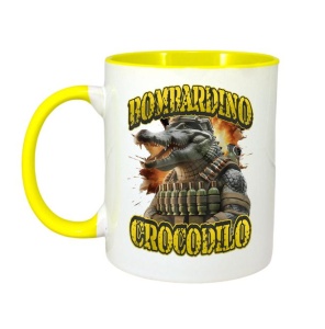 Cana Tralalero TraLaLa cu Italian Brainrot Bombardino Crocodilo Funny Meme - Img 1