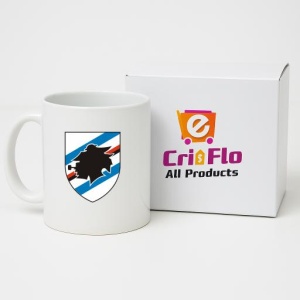 Cana UC Sampdoria Italia , cu logoul stema echipei, Cadoul Perfect - Img 14