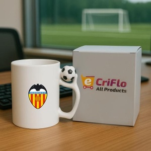 Cana Valencia_CF Spania , cu logoul stema echipei, Cadoul Perfect - Img 9