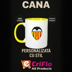 Cana Valencia_CF Spania , cu logoul stema echipei, Cadoul Perfect - Img 30
