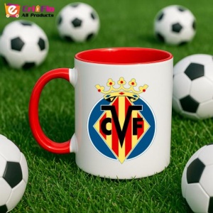 Cana Villarreal_CF Spania , cu logoul stema echipei, Cadoul Perfect - Img 46