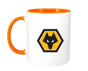Cana Wolverhampton Wanderers Anglia , cu logoul stema echipei, Cadoul Perfect - Img 7