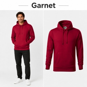 Hanorac Bărbat Malfini Cape 413, 65% Bumbac, 320 g/m², Glugă cu Șnur, Buzunar Marsupiu, 21 Nuanțe, Mărimi S–5XL - Img 16