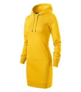 Hanorac tip rochie de dama de culoare galben
