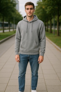Hanorac pentru bărbaţi din Bumbac Moon - Img 5