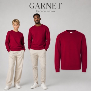 Hanorac Tip Bluză Unisex pentru Damă și Bărbați – 60% Bumbac, Interior Pieptănat, 280 g/m², S–5XL - Img 14