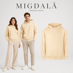 Hanorac Unisex Damă și Bărbați cu Glugă – 60% Bumbac, Interior Pieptănat, 280 g/m², XS–4XL - Img 17
