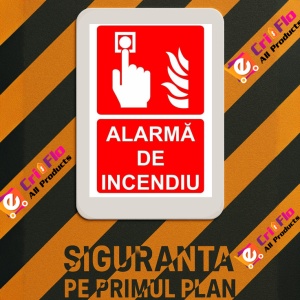 Indicator Alarma de incendiu indicator PSI autoadeziv sticker autocol, Sticker autocolant - Img 3
