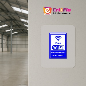 Indicator Cu acces gratuit la internet, Sticker autocolant - Img 4
