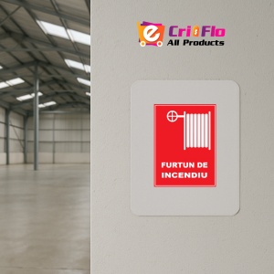 Indicator Cu furtun de incendiu, Sticker autocolant - Img 3