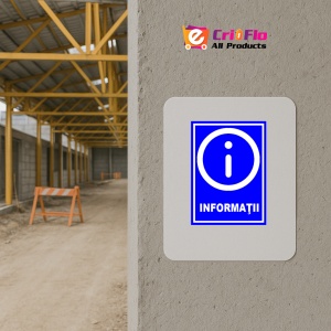 Indicator Cu informatii, Sticker autocolant - Img 5