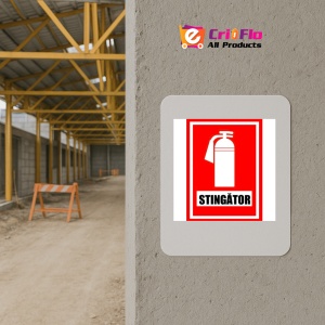 Indicator Cu stingator, Sticker autocolant - Img 5