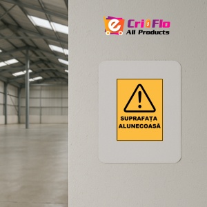 Indicator De avertizare suprafata alunecoasa, Sticker autocolant - Img 4