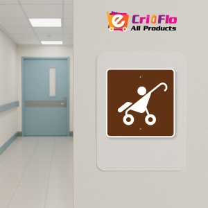 Indicator De camping bebe, Sticker autocolant - Img 4