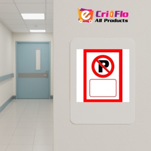 Indicator De interzicere personalizata pentru parcare, Sticker autocolant - Img 4