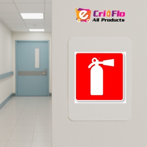 Indicator Exterior pentru stingator, Sticker autocolant - Img 4
