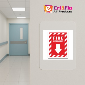 Indicator FIRE EXTINGUISHER SIGN AND LABELS, Sticker autocolant - Img 4