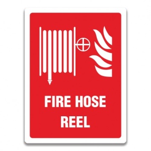 Indicator FIRE HOSE REEL SIGN AND LABELS, Sticker autocolant
