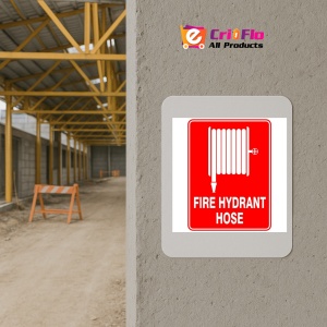 Indicator Fire hydrant hose signs, Sticker autocolant - Img 5