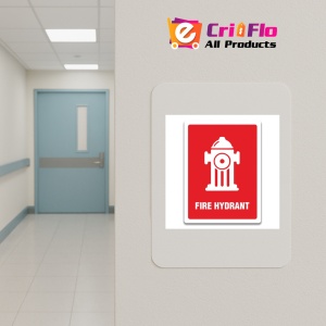 Indicator FIRE HYDRANT SIGNS, Sticker autocolant - Img 4