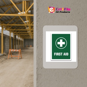 Indicator FIRST AID SIGN, Sticker autocolant - Img 5