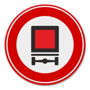 Indicator Indicatoare si semne rutiere, Sticker autocolant