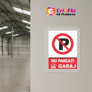 Indicator Indicator nu parcati garaj, Sticker autocolant - Img 4