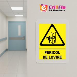 Indicator Indicator pericol de lovire, Sticker autocolant - Img 5