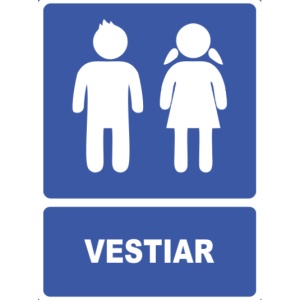 Indicator Indicator vestiar, Sticker autocolant