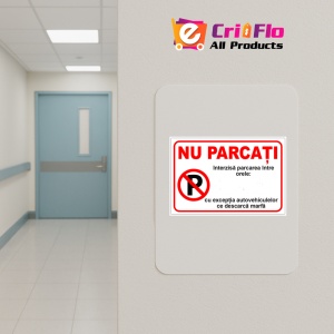 Indicator Interzis parcare intre orele, Sticker autocolant - Img 4