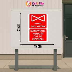 Indicator Manevrare numai in caz de incendiu PSI autoadeziv sticker autocolantSticker autocolant - Img 2