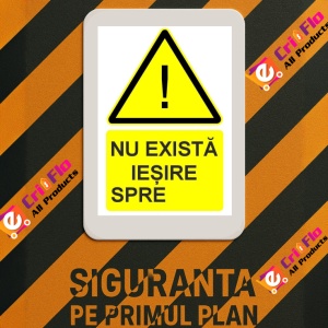 Indicator nu exista iesire spre indicator de avertizare, Sticker autocolant - Img 3