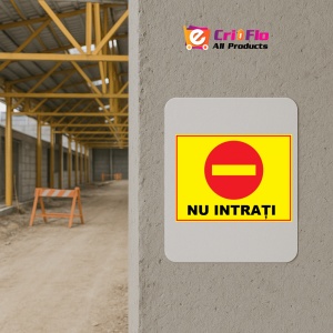 Indicator Nu intrati, Sticker autocolant - Img 5