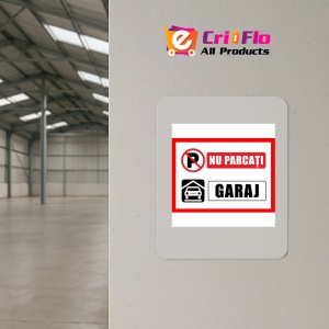 Indicator Nu parcati garaj, Sticker autocolant - Img 3