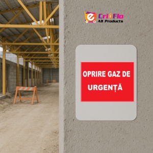 Indicator Oprire in caz de urgenta, Sticker autocolant - Img 5
