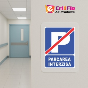 Indicator Parcare interzisa, Sticker autocolant - Img 5