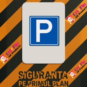 Indicator Parcare permisa, Sticker autocolant - Img 2