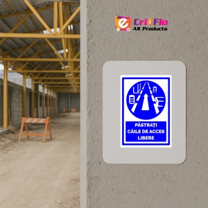 Indicator Pastrati caile de acces libere, Sticker autocolant - Img 5