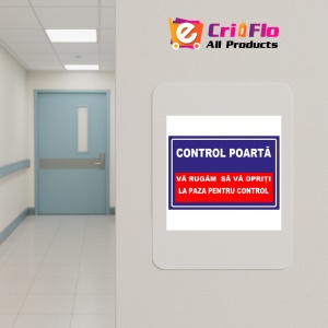 Indicator Pentru control poarta, Sticker autocolant - Img 5